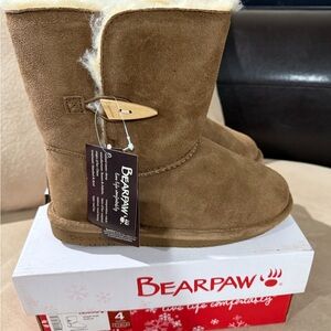 BearPaw Brown Suede Winter Boots